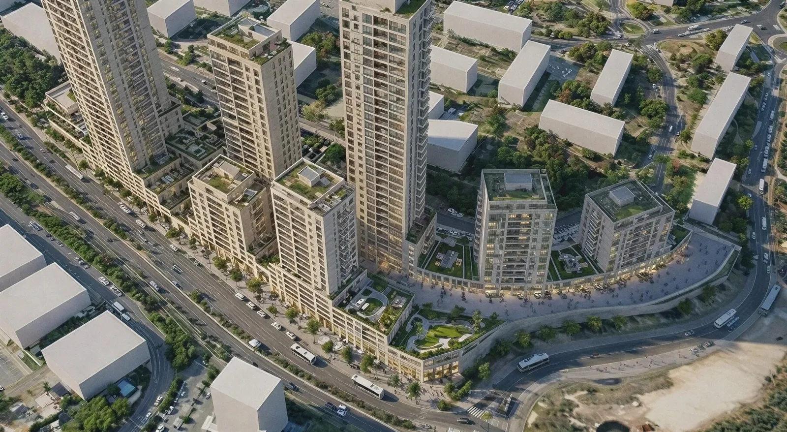 התחדשות עירונית לפי ערים בישראל – הדמיית פרויקט