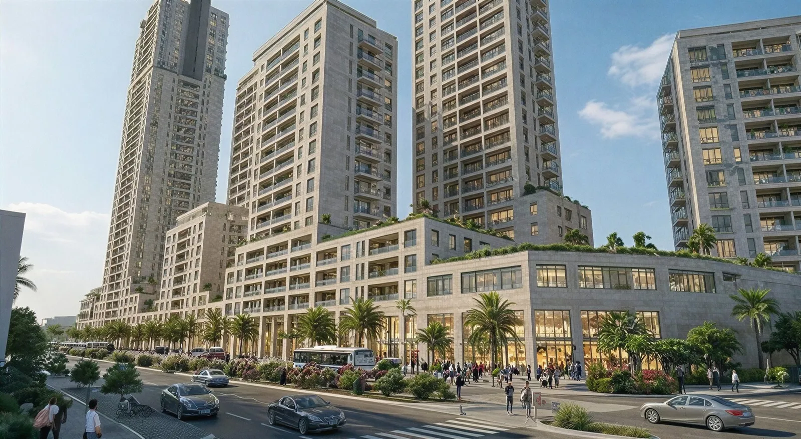 נופי העמק – שדרה מרכזית