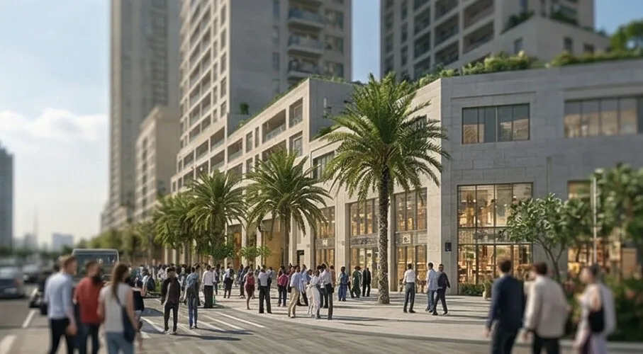 נופי העמק – כיכר ציבורית